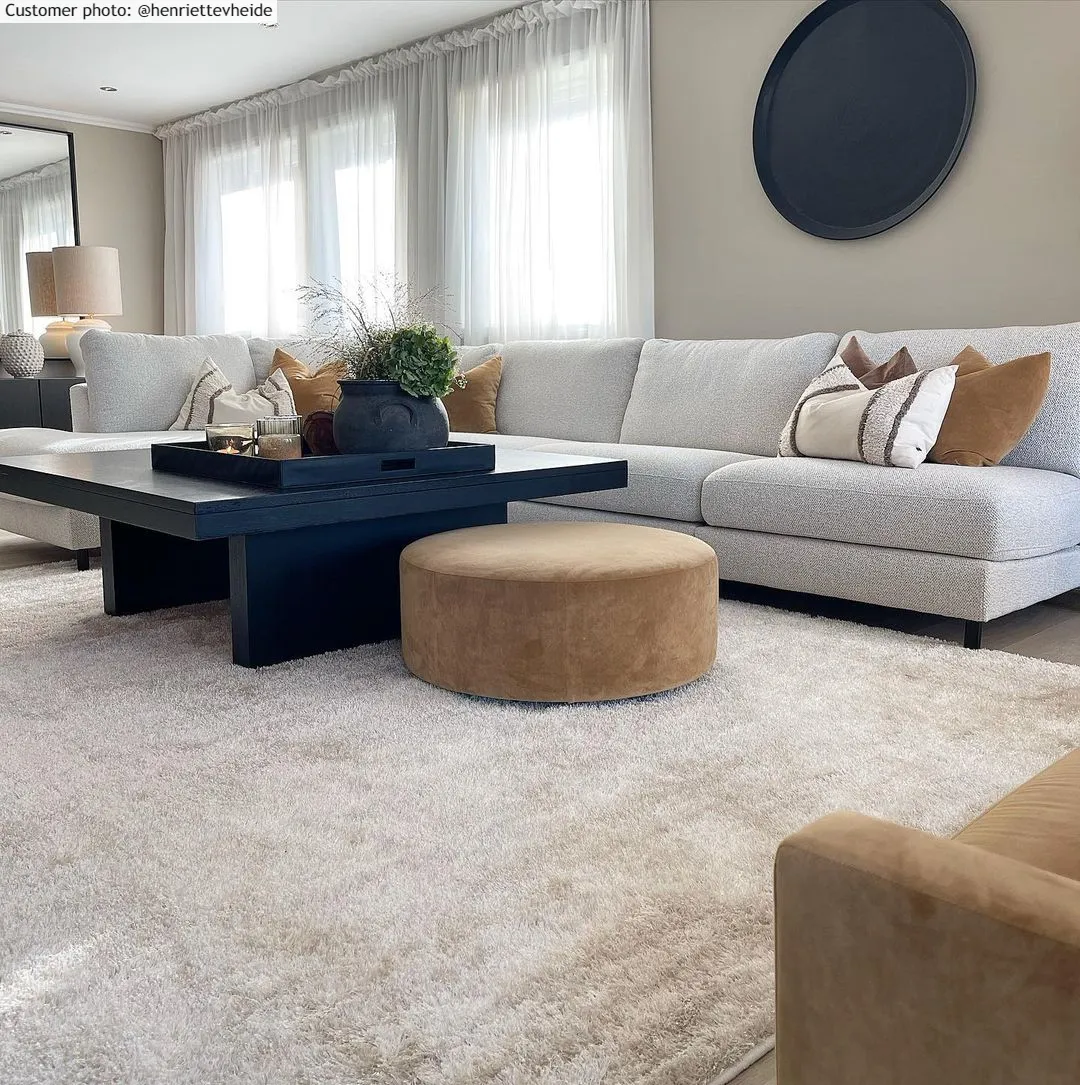 Tapis à poils longs - Cosy (beige)