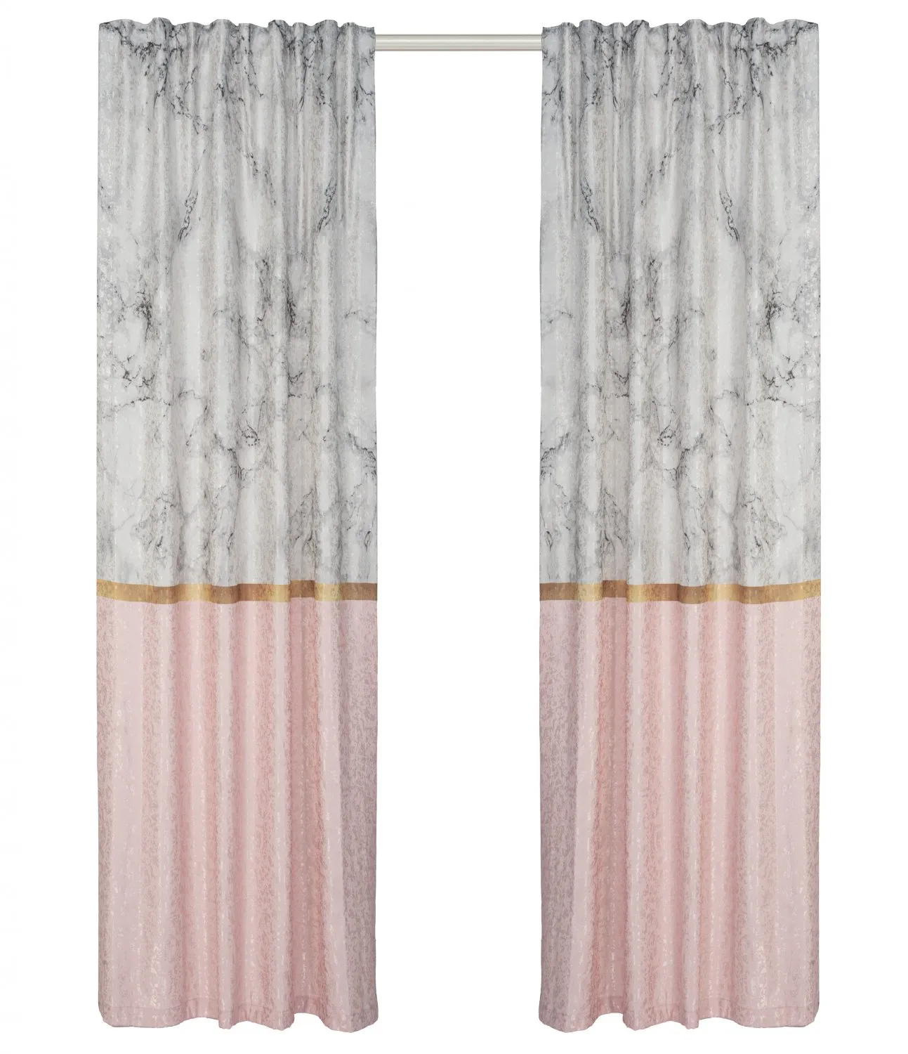 Rideau - Alissa (rose/multicolore)