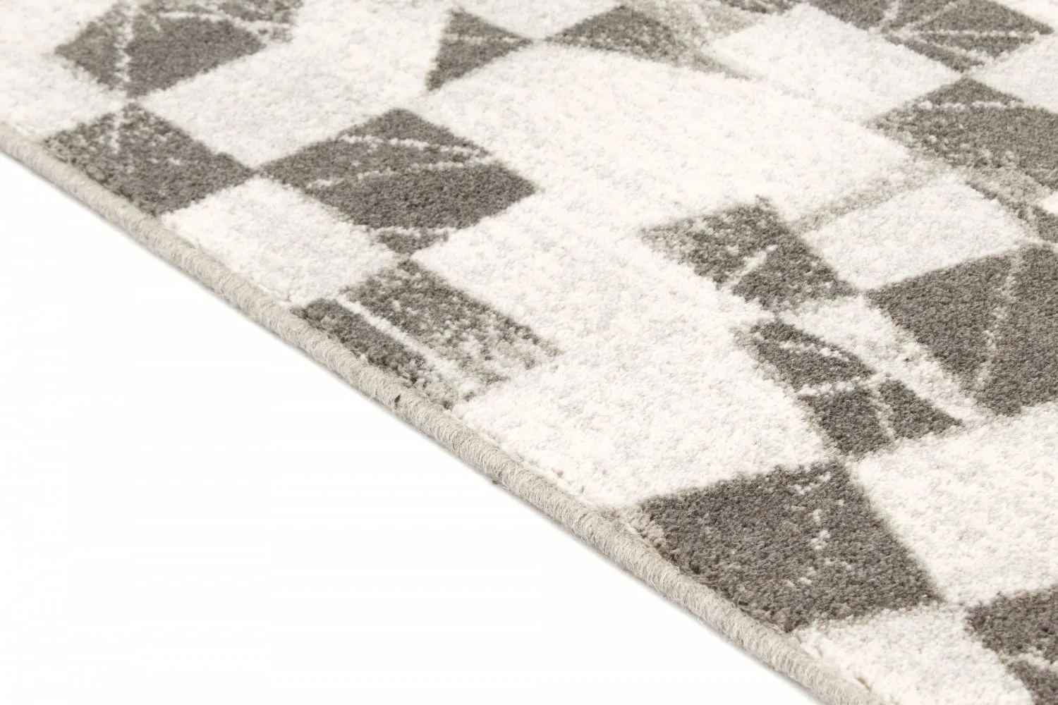 Tapis en laine - Kallatis (noir/blanc)