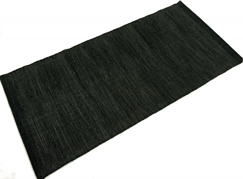 Tapis chiffons - Slite (noir)