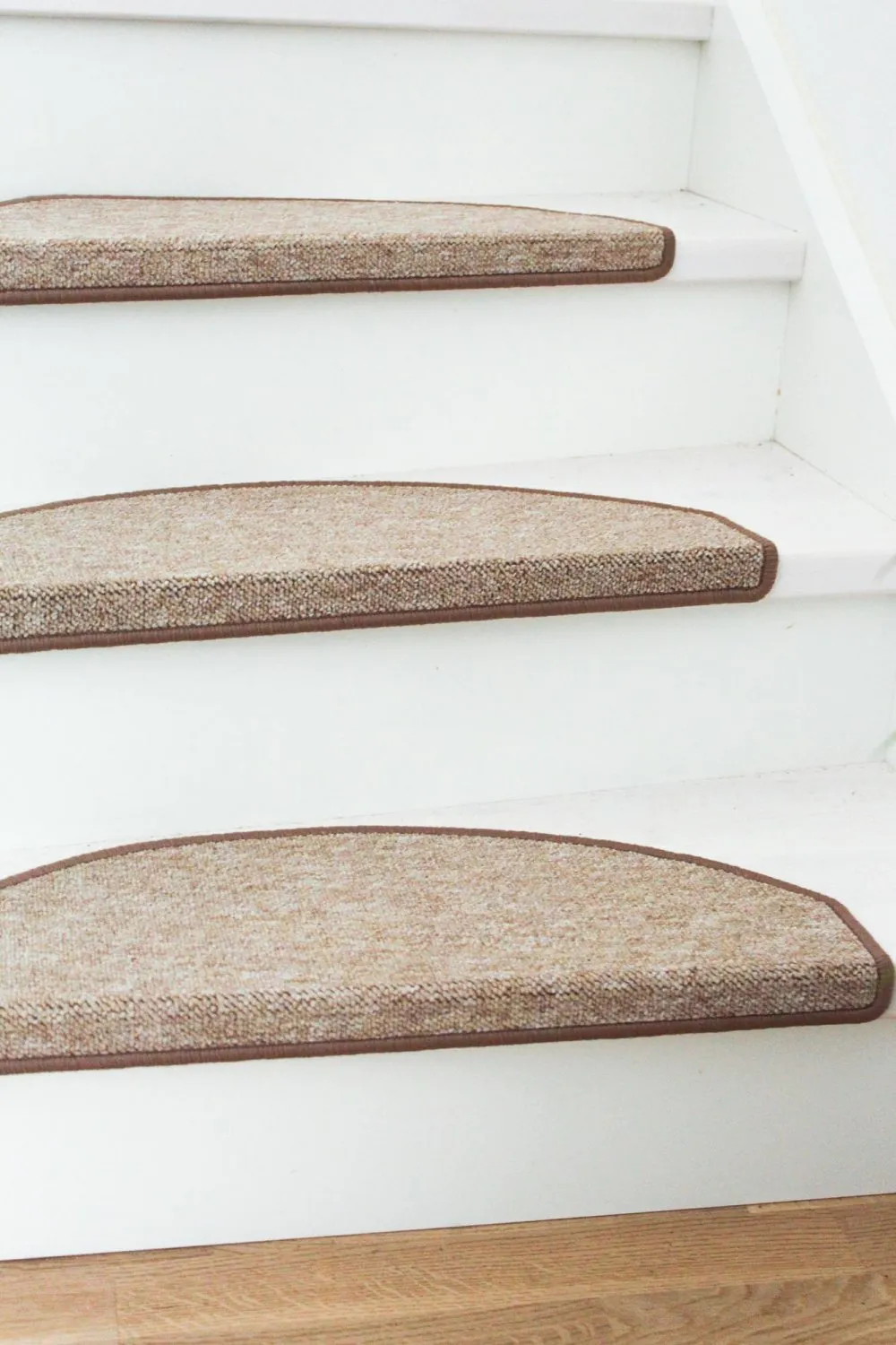 Tapis d’escalier - Camp 28 x 65 cm (beige)