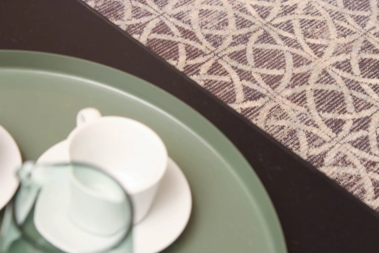 Tapis en laine - Abria (anthracite)