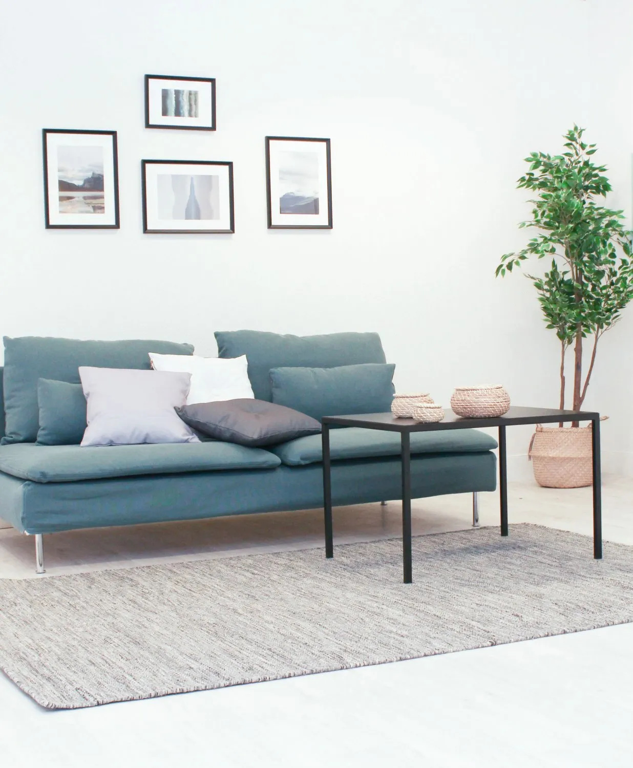 Tapis en laine - Wellington (anthracite)