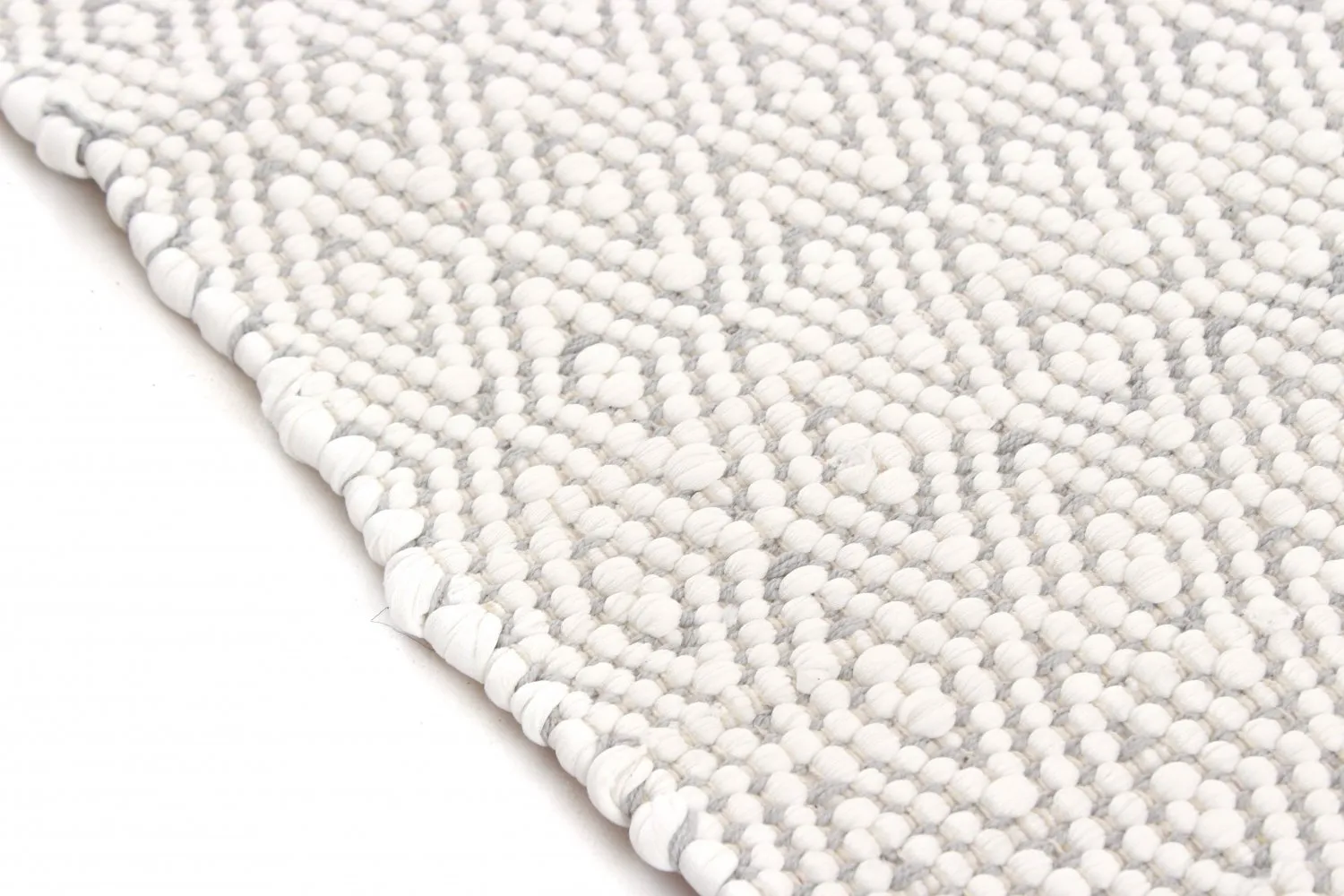 Tapis en patchwork - Falster (gris)