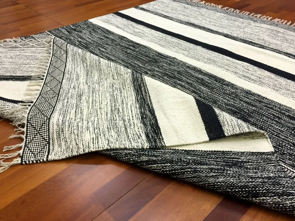 Tapis chiffons - Nikita (grå)