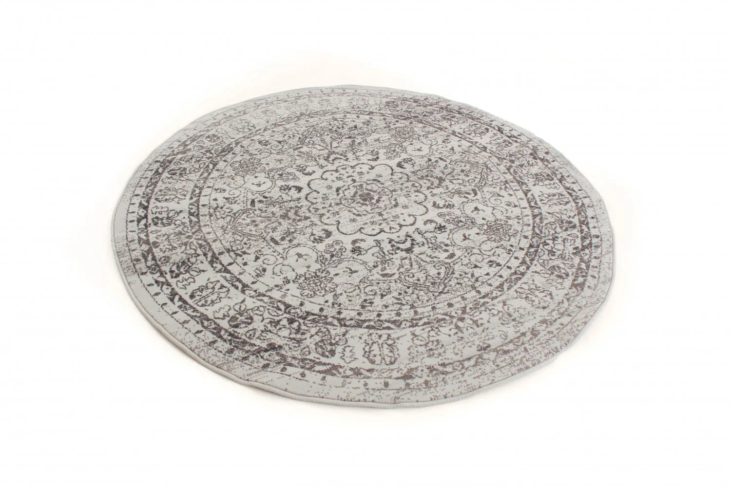 Tapis rond - Peking Noble (gris)
