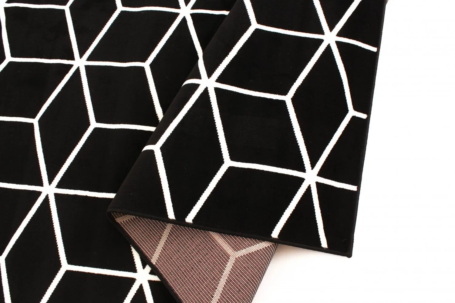 Tapis Wilton - Florence Square (noir)