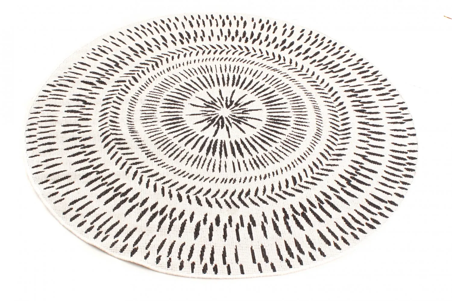 Tapis rond - Brussels Night (gris)