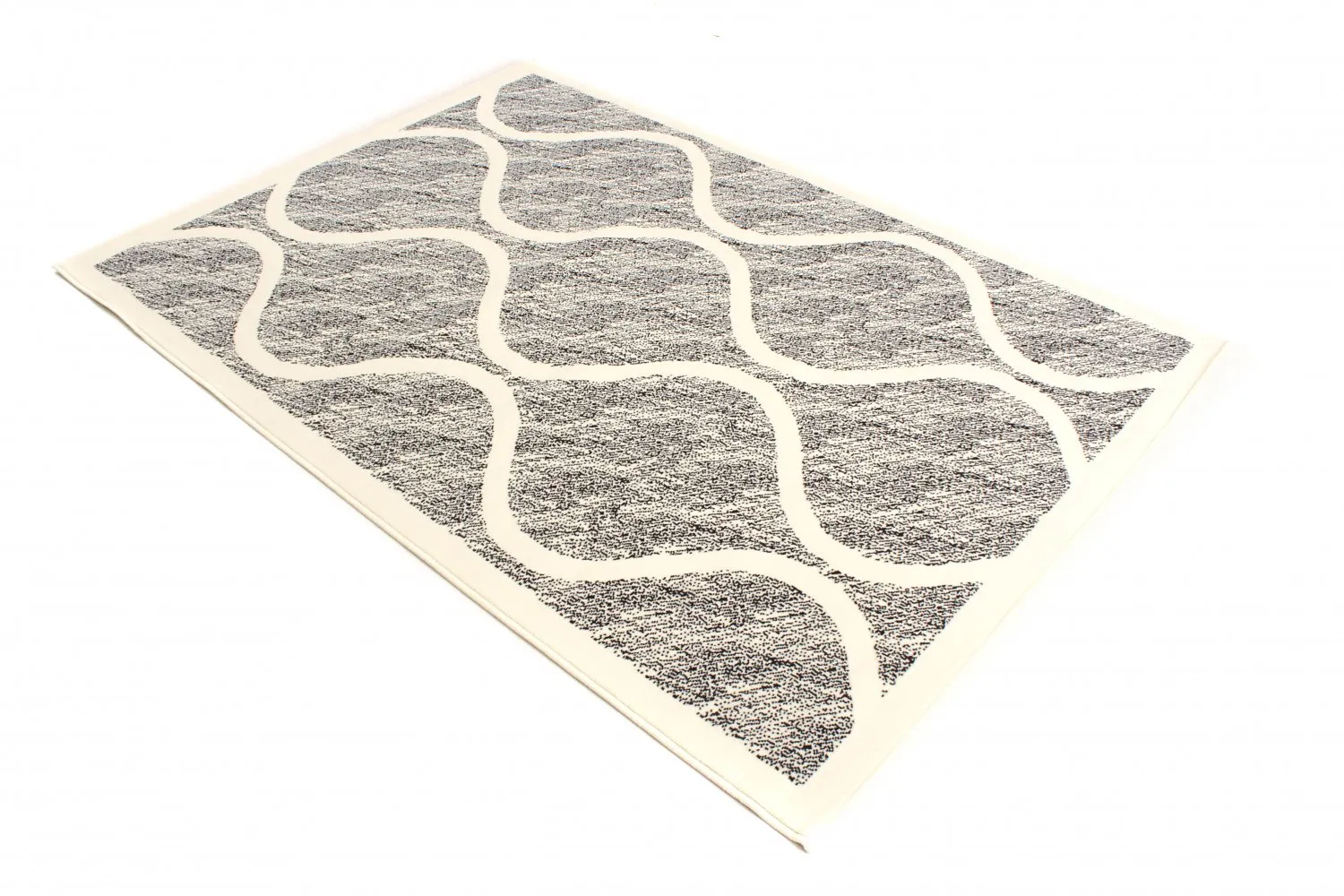 Tapis Wilton - Florence Wave (gris)