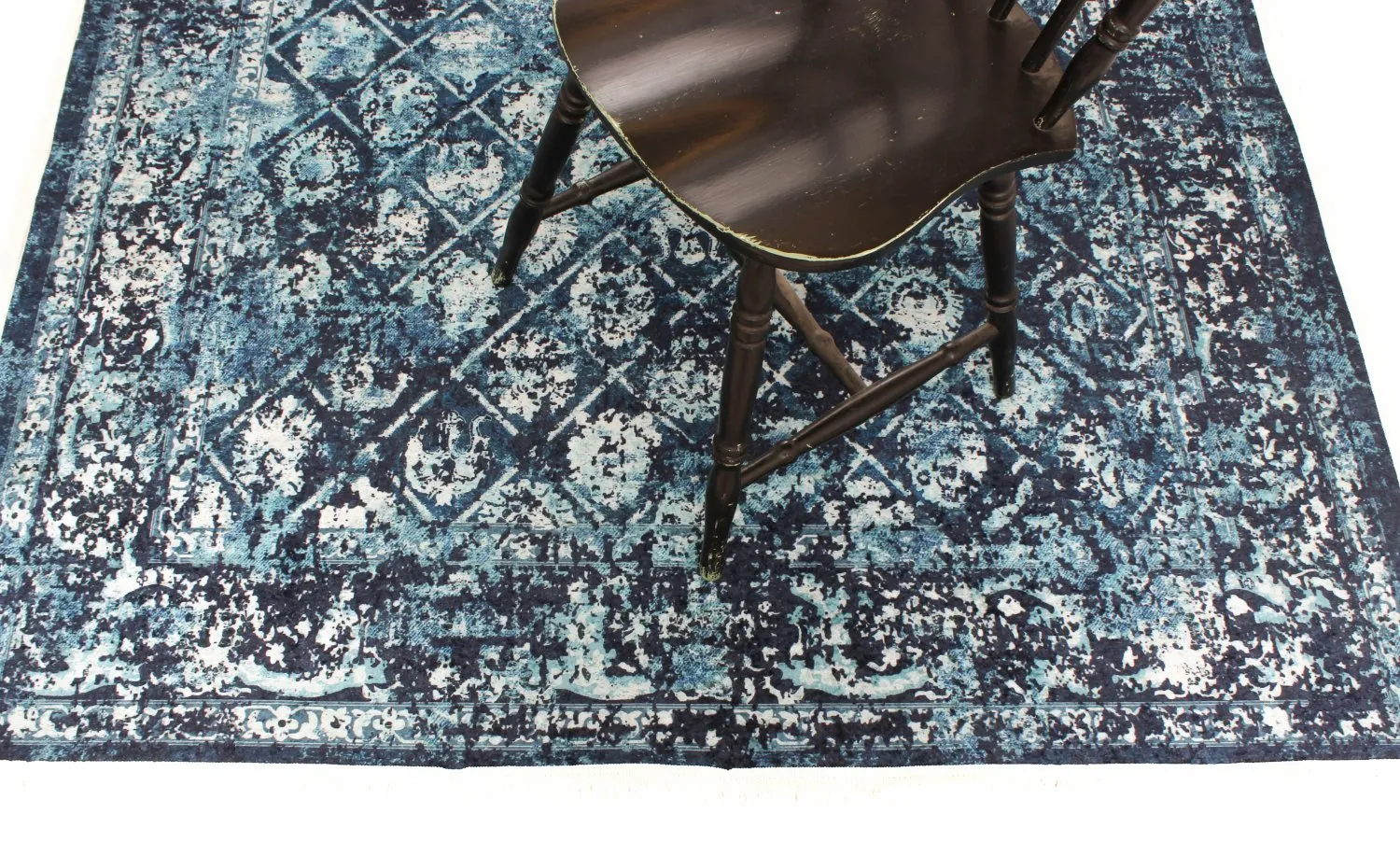 Tapis Wilton - Douz (bleu)