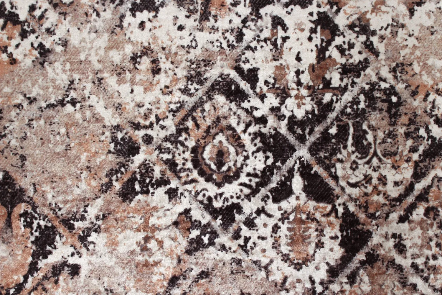 Tapis Wilton - Douz (noir/multicolore)