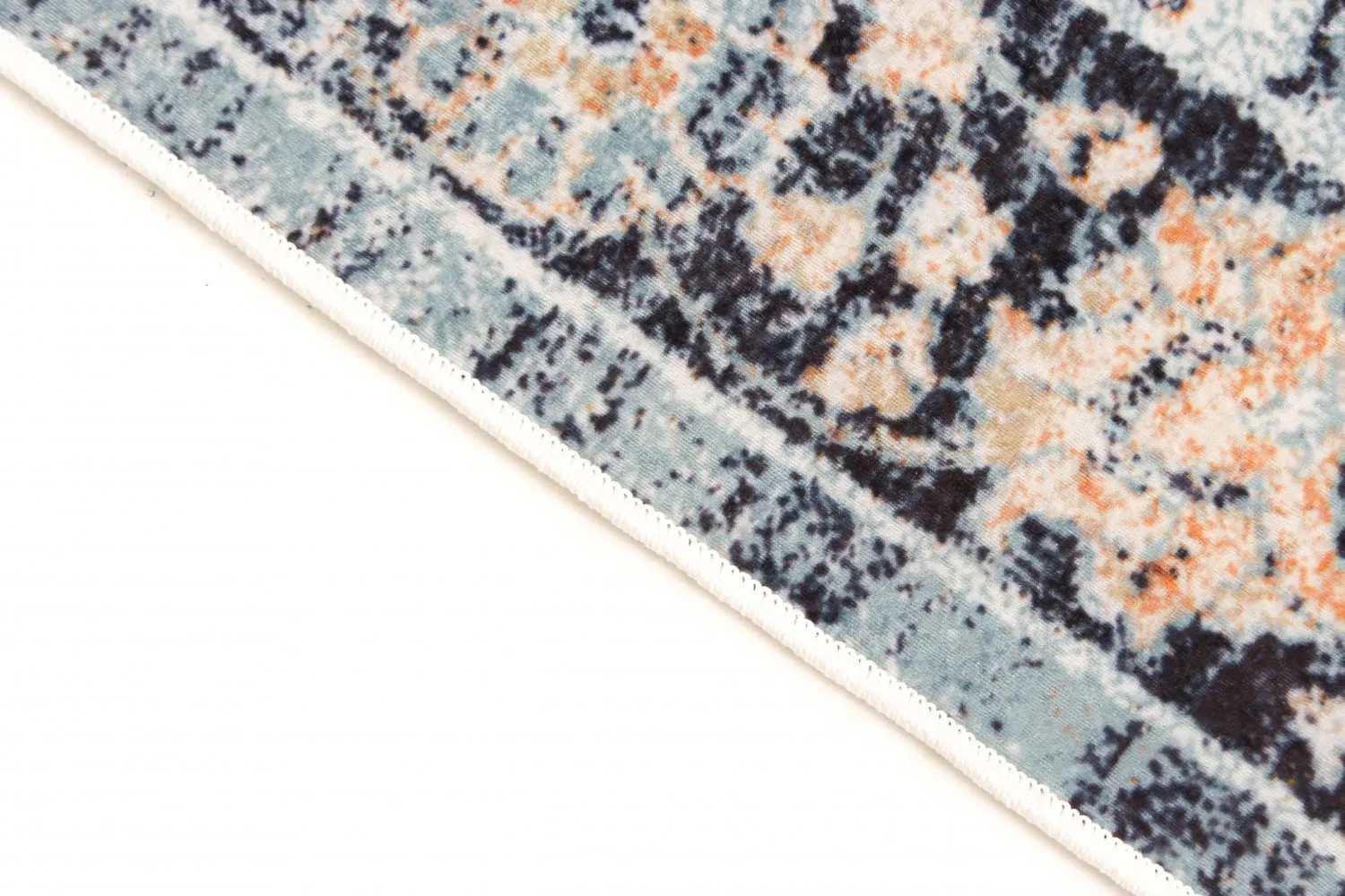 Tapis Wilton - Fernana (bleu/multicolore)