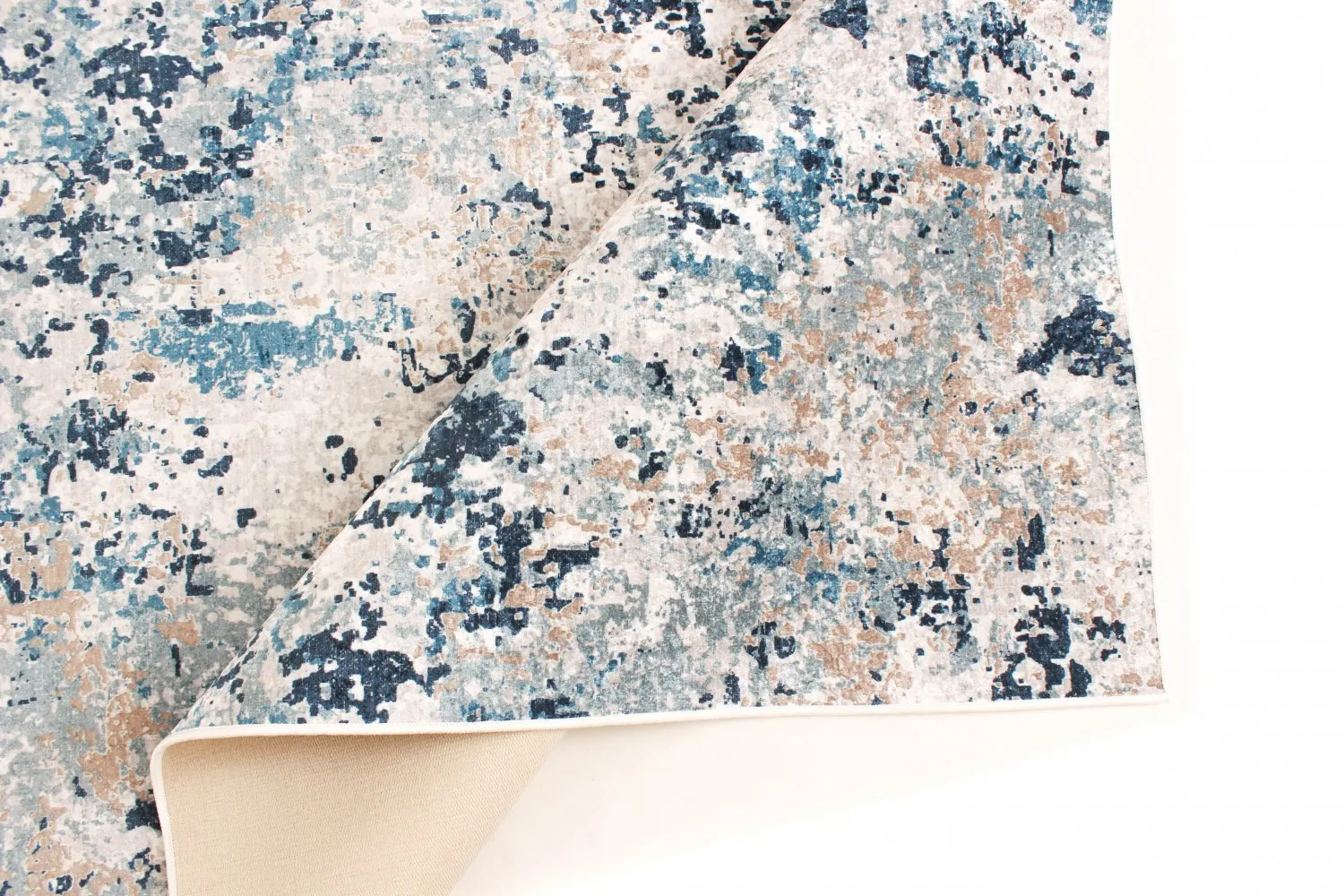 Tapis Wilton - Hiboun (bleu)