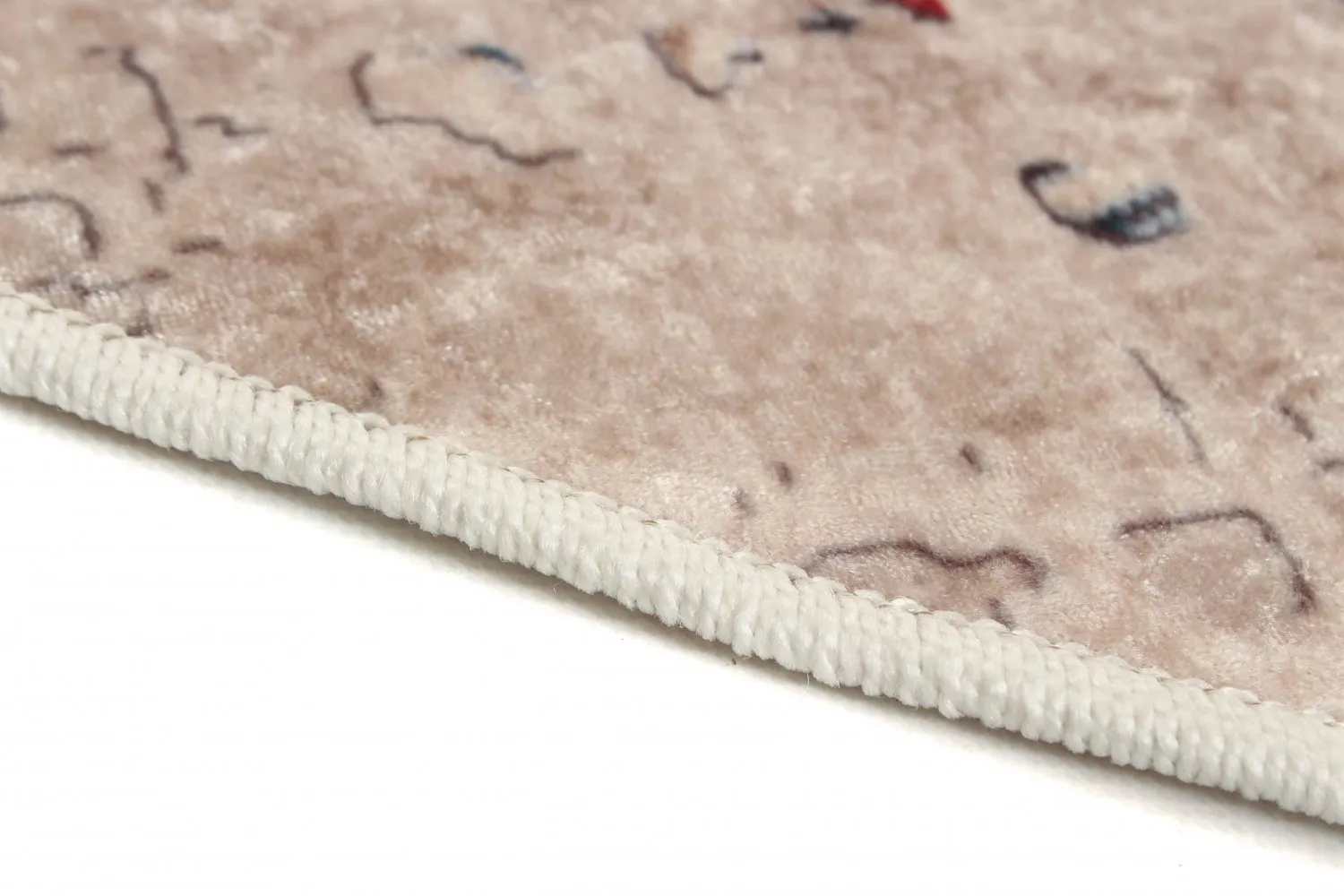 Tapis rond - Toujane (multicolore)