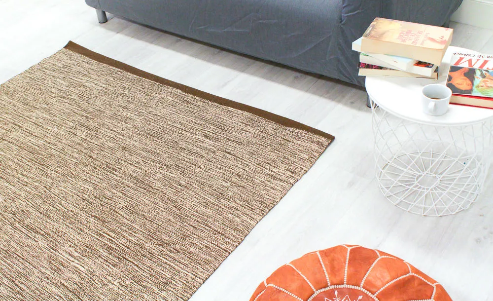 Tapis patchwork - Slite (lin)