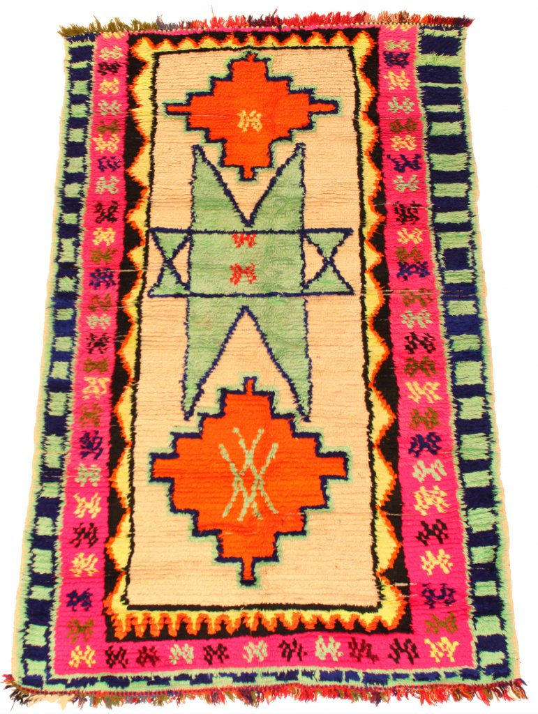 Tapis Kilim Marocain Berbère Azilal 195 x 120 cm