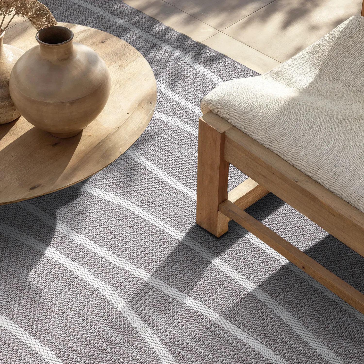 Tapis Intérieurs/Extérieurs - Djerba (taupe)