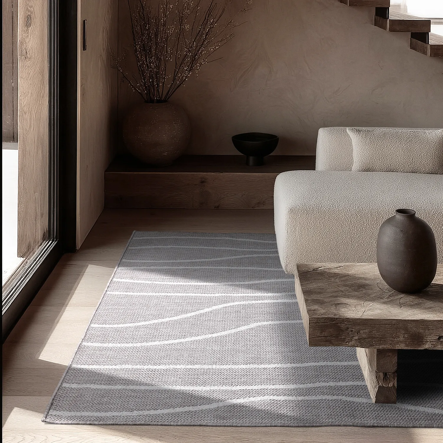 Tapis Intérieurs/Extérieurs - Djerba (taupe)