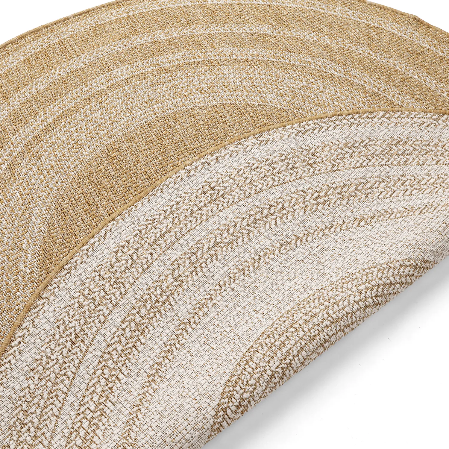 Tapis rond - Indoor/Outdoor Angus (nature)