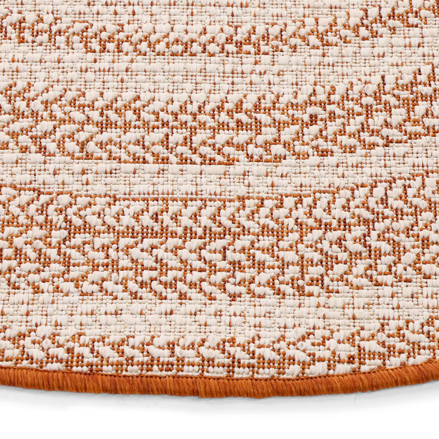 Tapis rond - Indoor/Outdoor Angus (rouge)