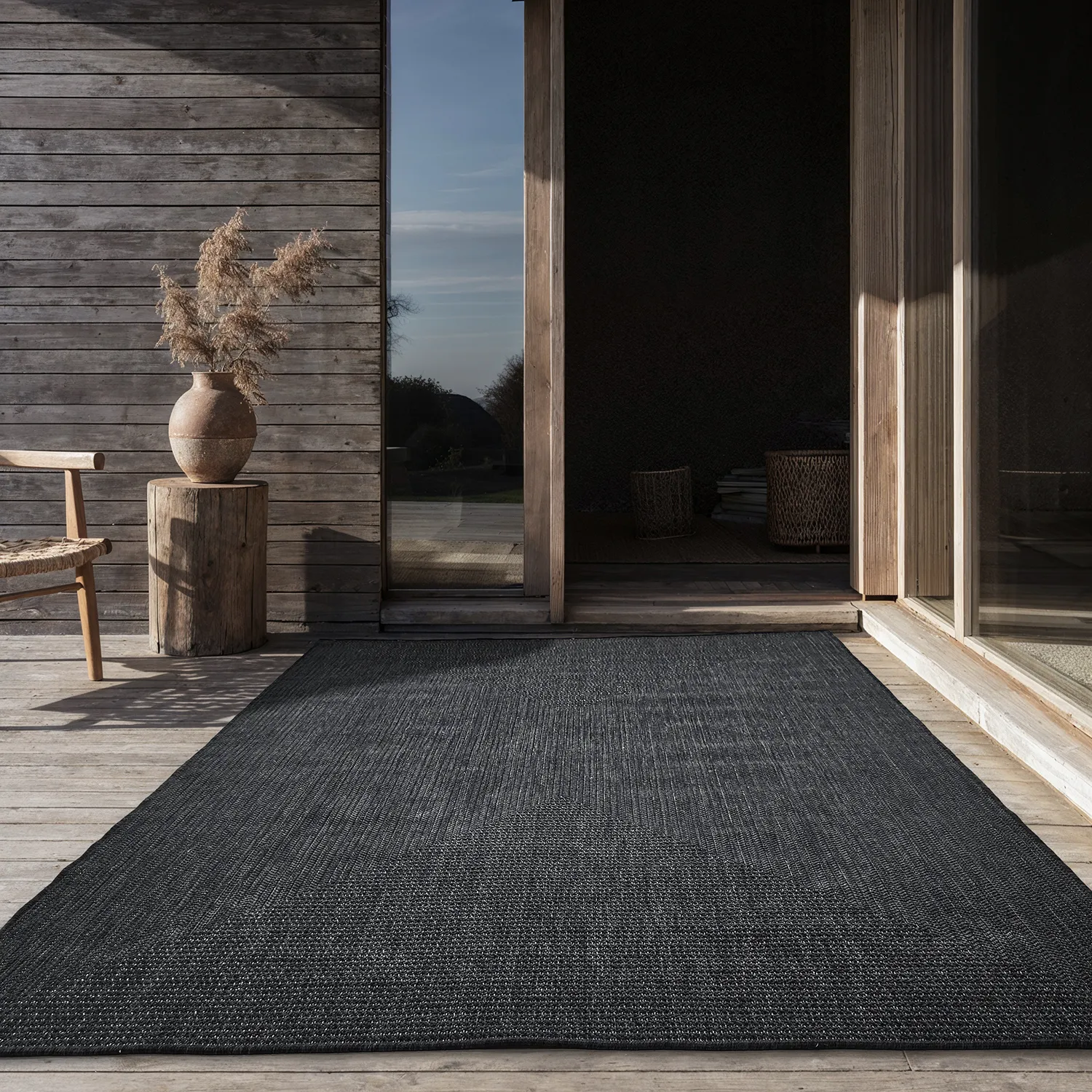 Tapis Intérieurs/Extérieurs - utomhusmatta - Arlo (noir)