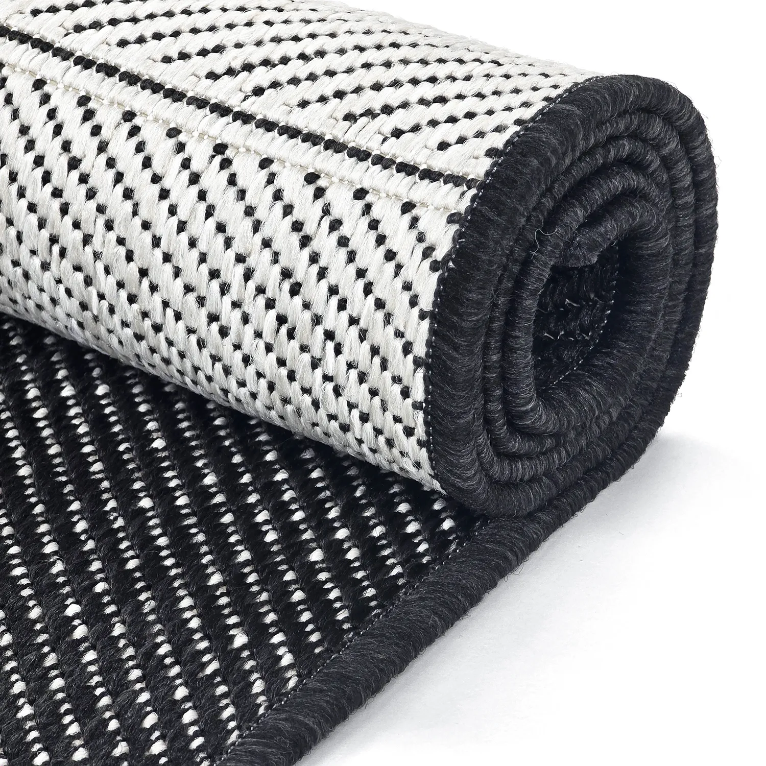 Tapis Intérieurs/Extérieurs - utomhusmatta - Ava (noir)