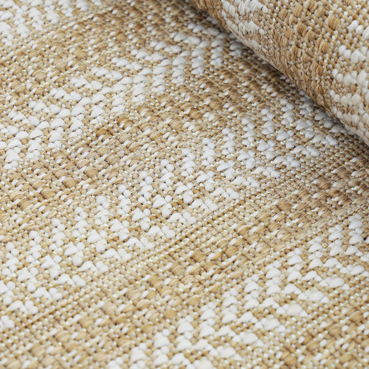 Tapis ovale - Indoor/outdoor Leander (nature)
