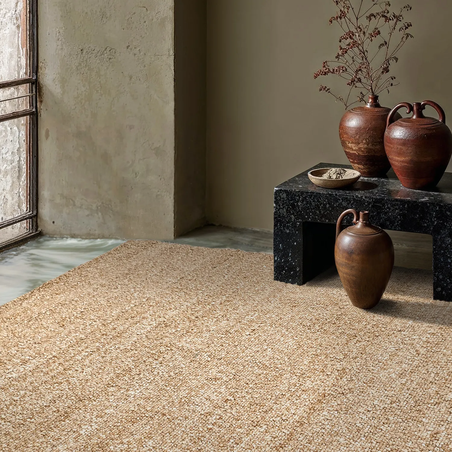 Tapis Intérieurs/Extérieurs - Milford Wool Look (beige)