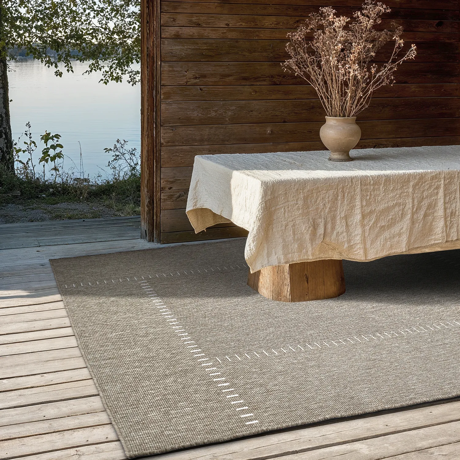 Tapis Intérieurs/Extérieurs - utomhusmatta - Rhea (beige)