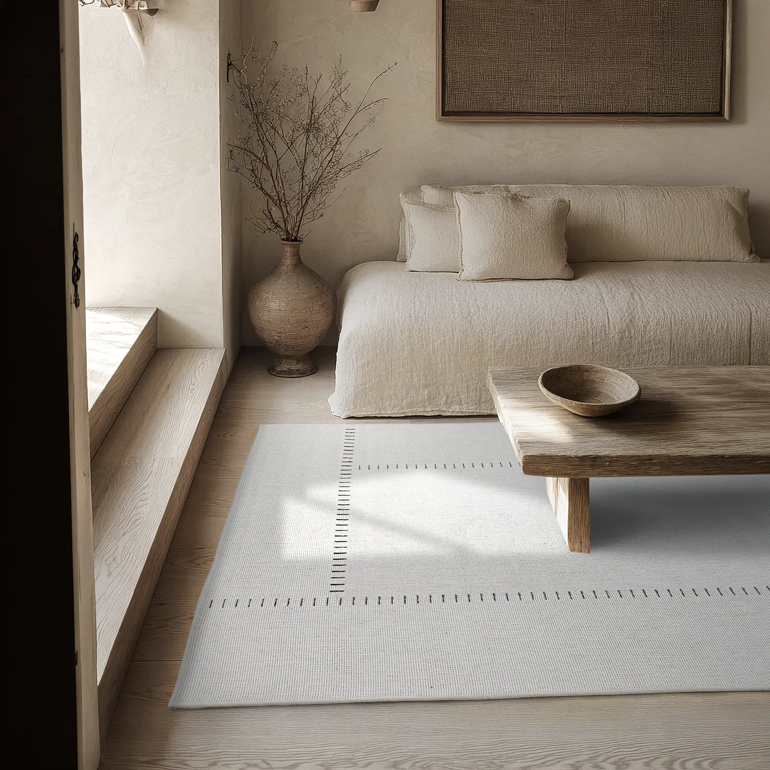 Tapis Intérieurs/Extérieurs - utomhusmatta - Rhea (blanc)