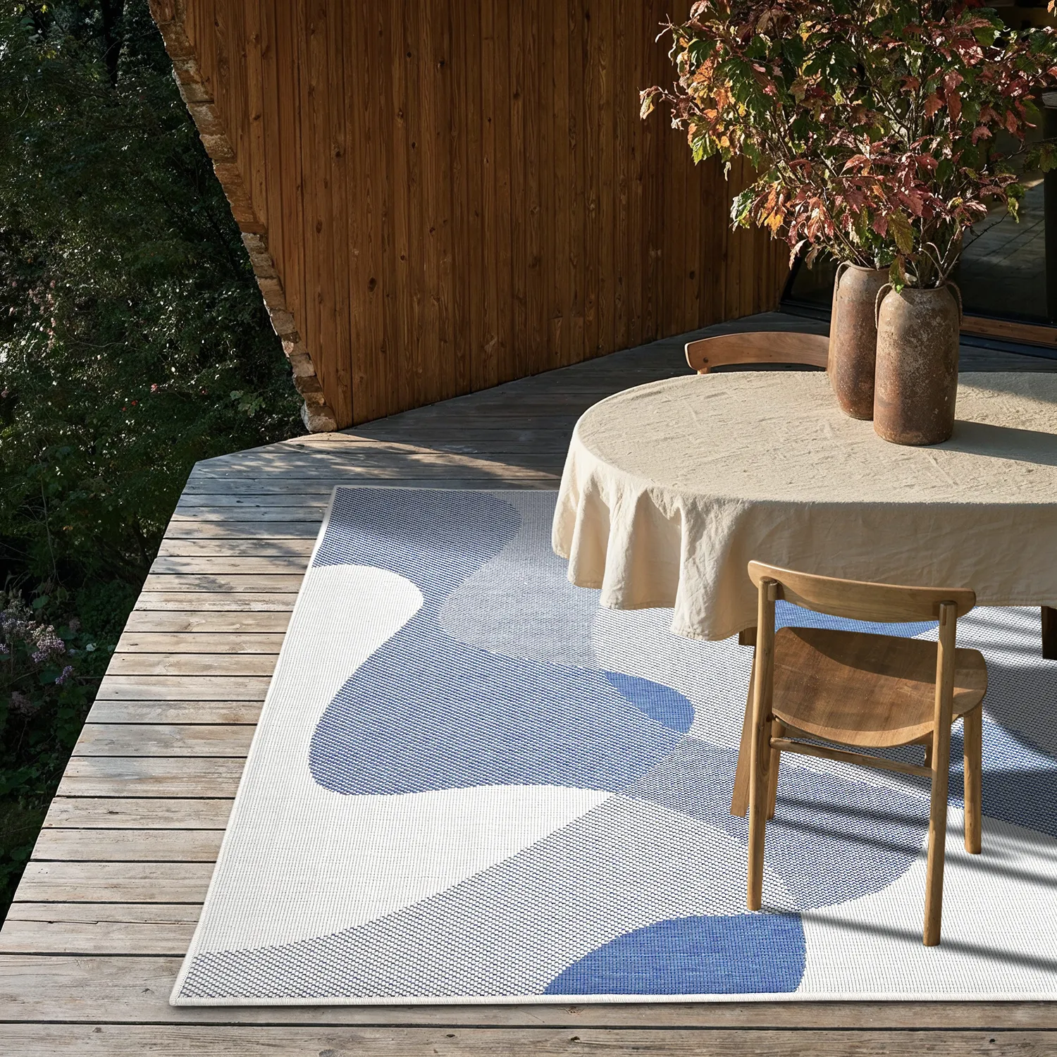 Tapis Intérieurs/Extérieurs - utomhusmatta - Somerville (bleu)