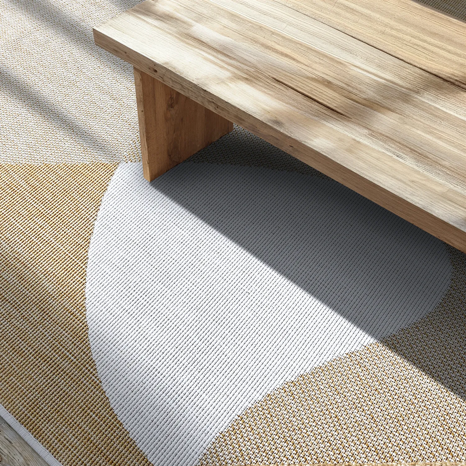 Tapis Intérieurs/Extérieurs - utomhusmatta - Somerville (jaune)