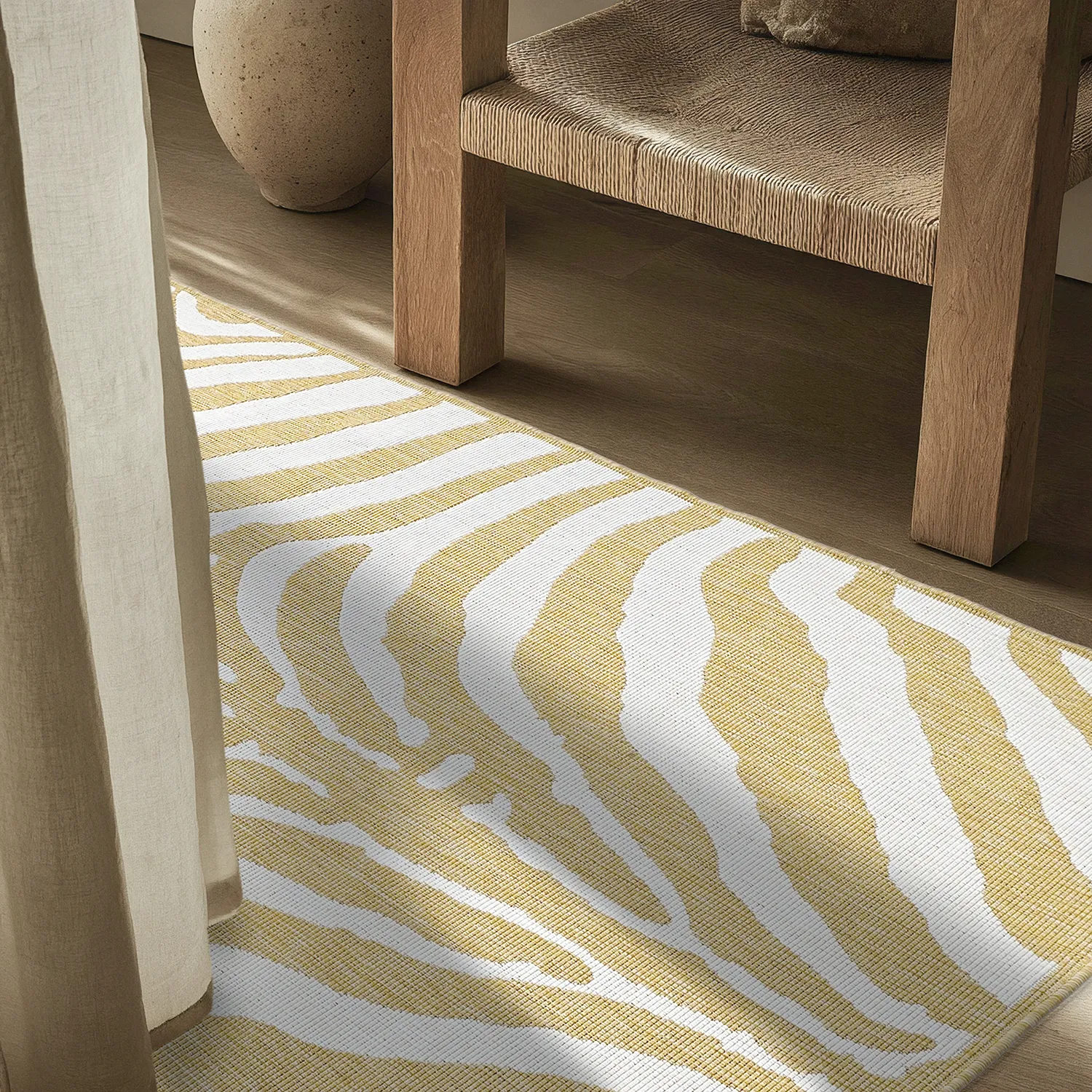 Tapis Intérieurs/Extérieurs - utomhusmatta - Winona (jaune)