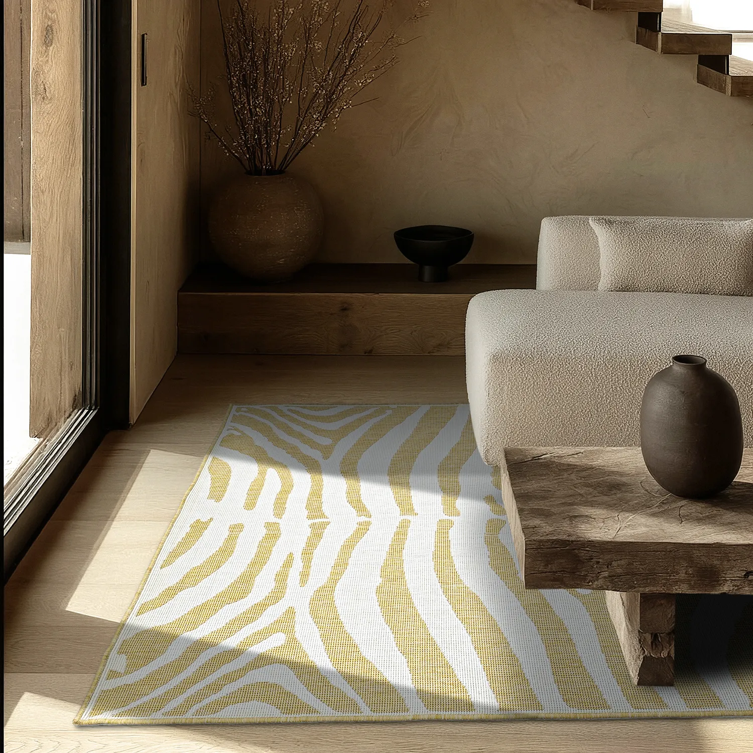 Tapis Intérieurs/Extérieurs - utomhusmatta - Winona (jaune)