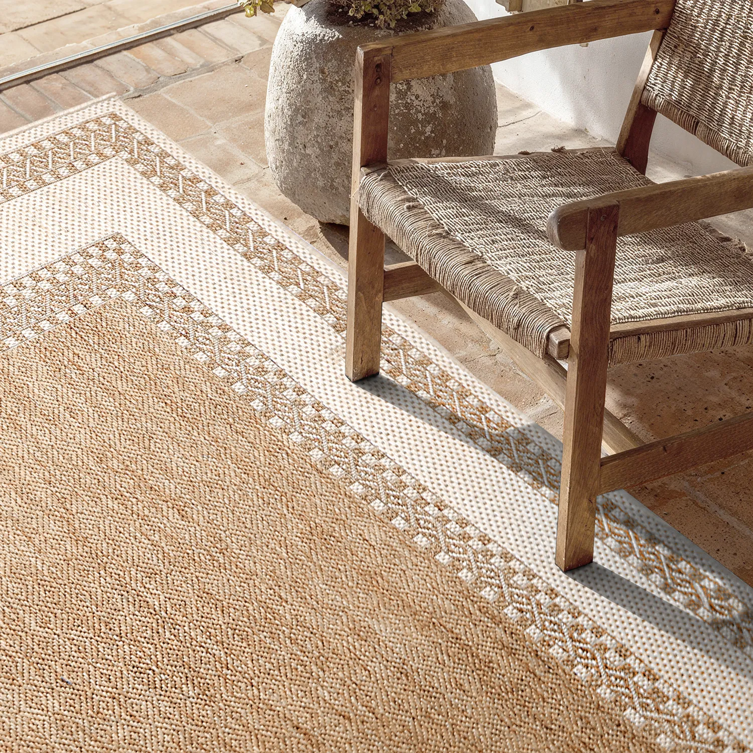 Tapis Intérieurs/Extérieurs - Sousse (marron)