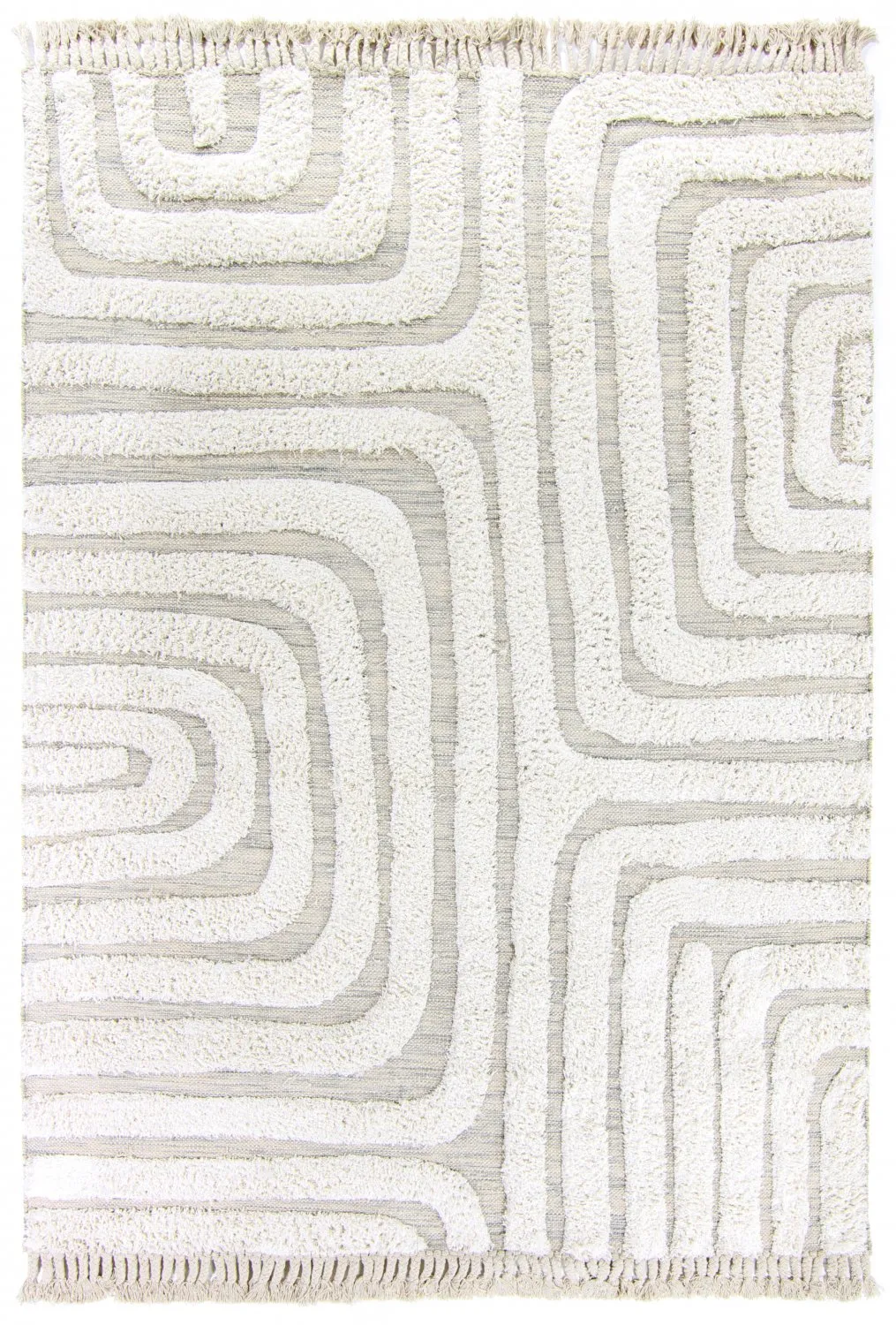 Tapis en coton - Inez (beige)