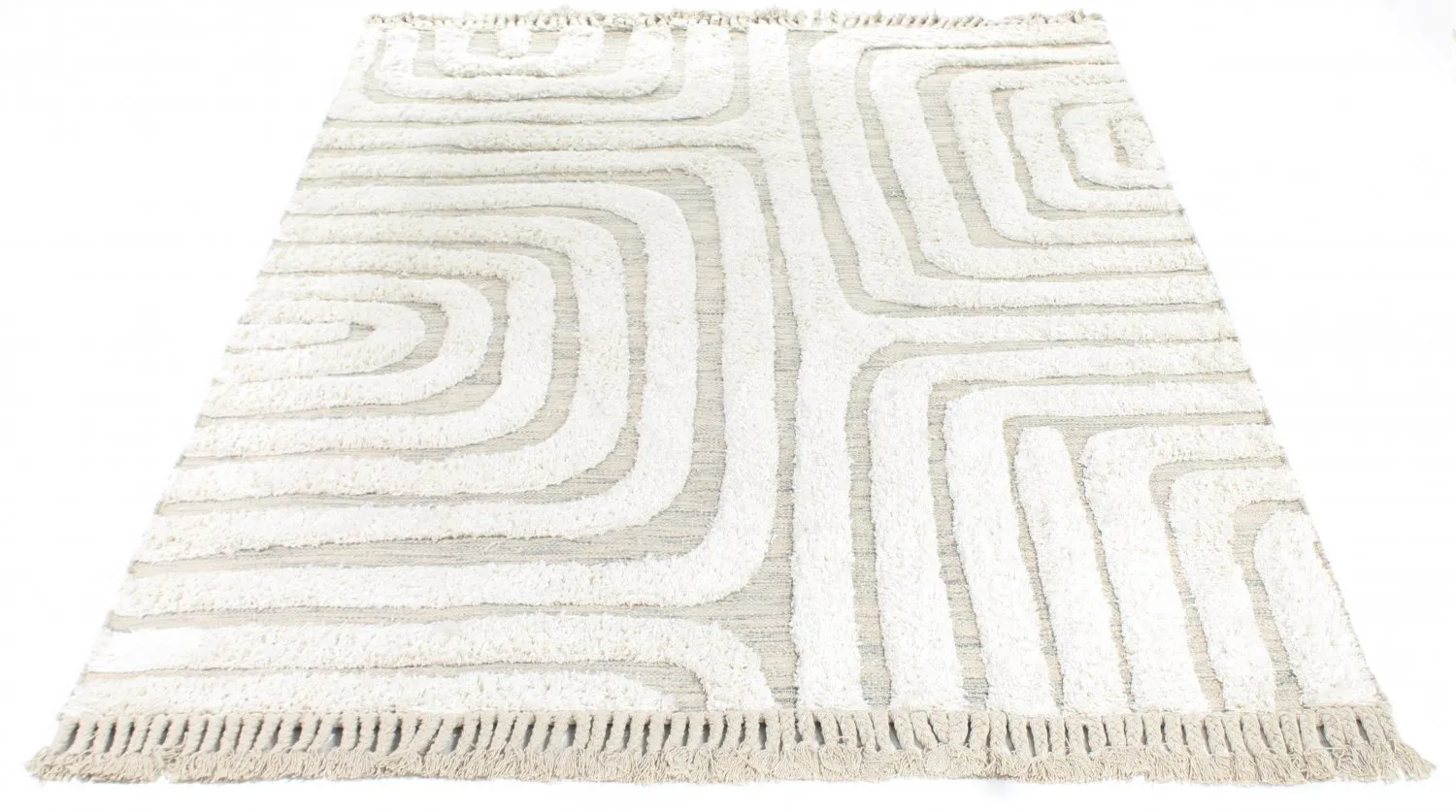 Tapis en coton - Inez (beige)