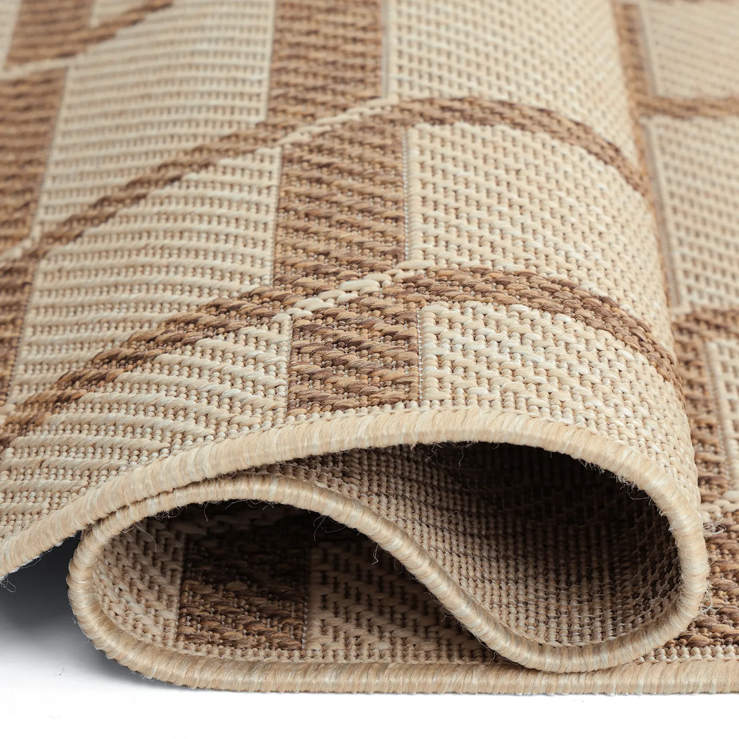 Tapis Intérieurs/Extérieurs - Nicosia (marron)