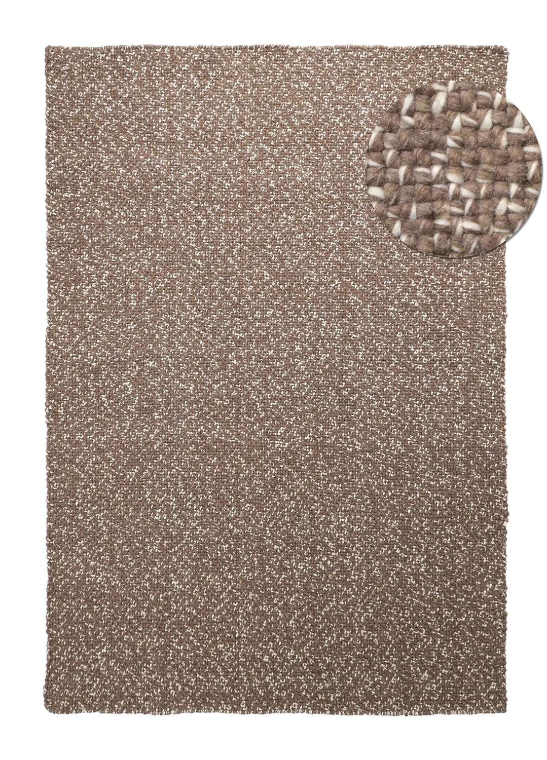 Tapis Intérieurs/Extérieurs - Orta Wool Look (marron)