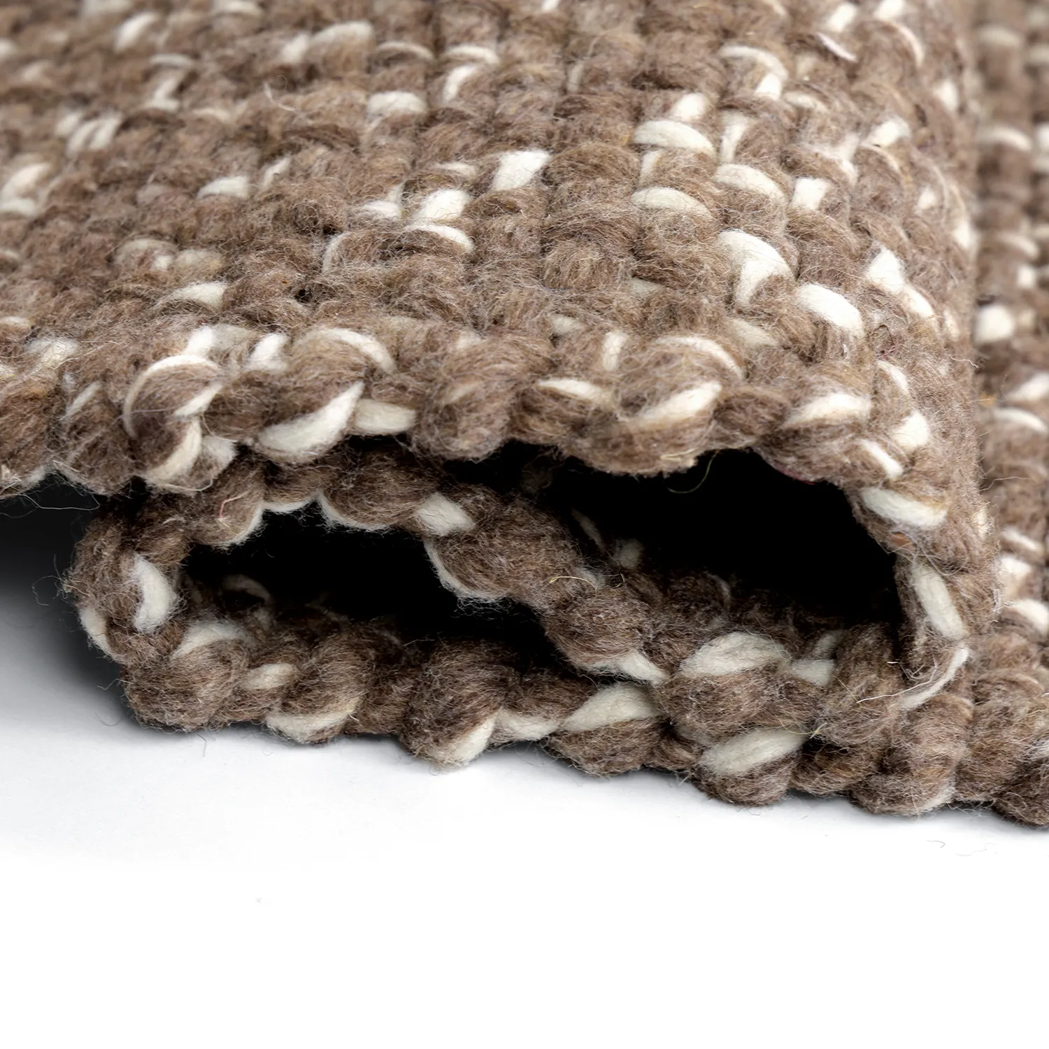Tapis Intérieurs/Extérieurs - Orta Wool Look (marron)
