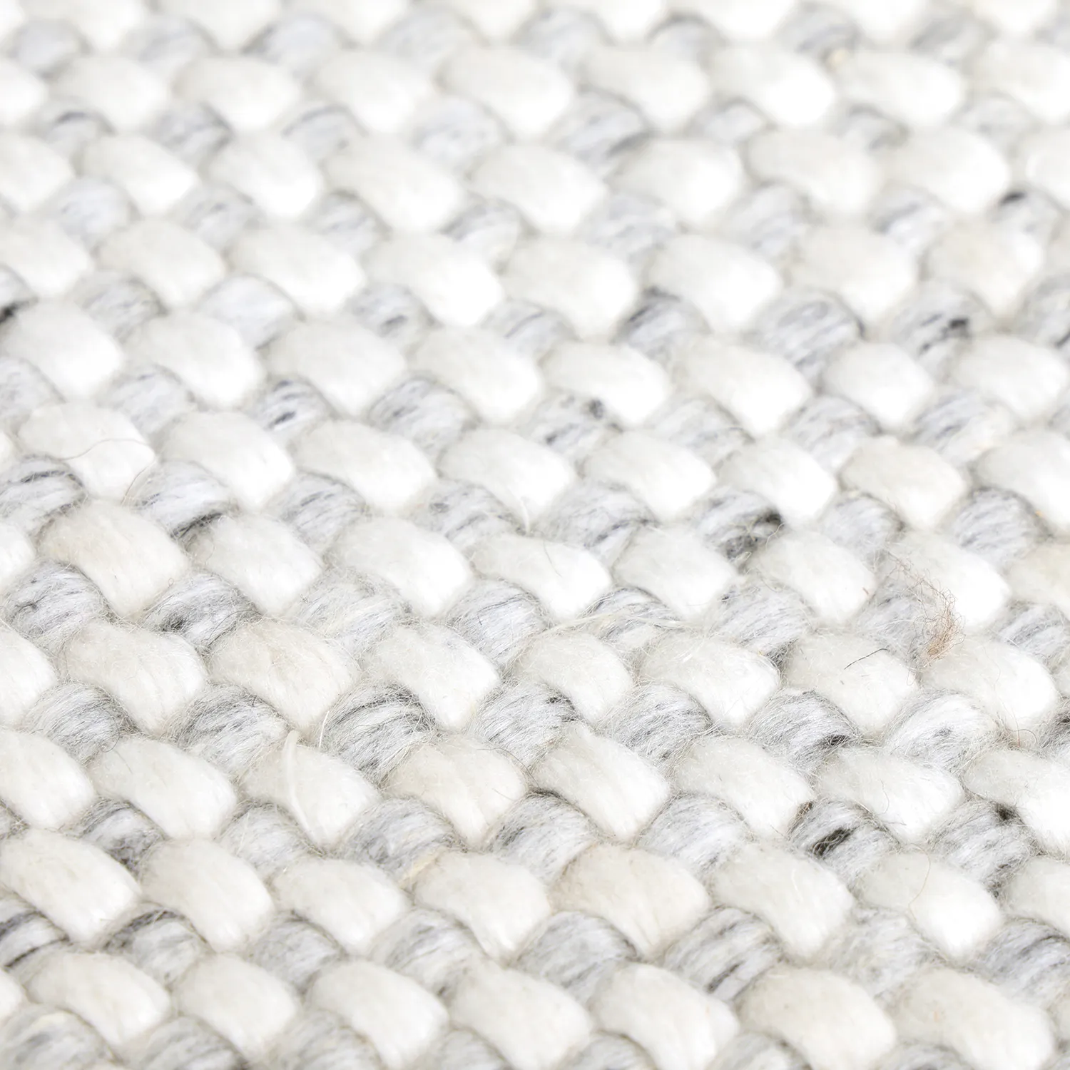 Tapis Intérieurs/Extérieurs - Orta Wool Look (gris clair)