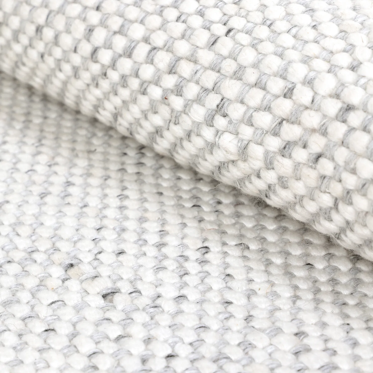 Tapis Intérieurs/Extérieurs - Orta Wool Look (gris clair)