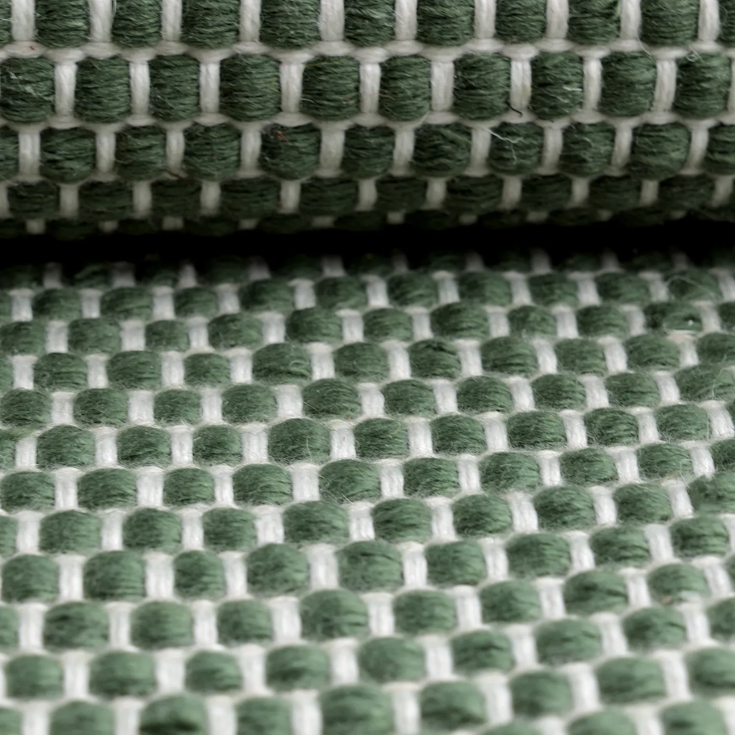 Tapis Intérieurs/Extérieurs - Coastal Wool Look (vert/blanc)