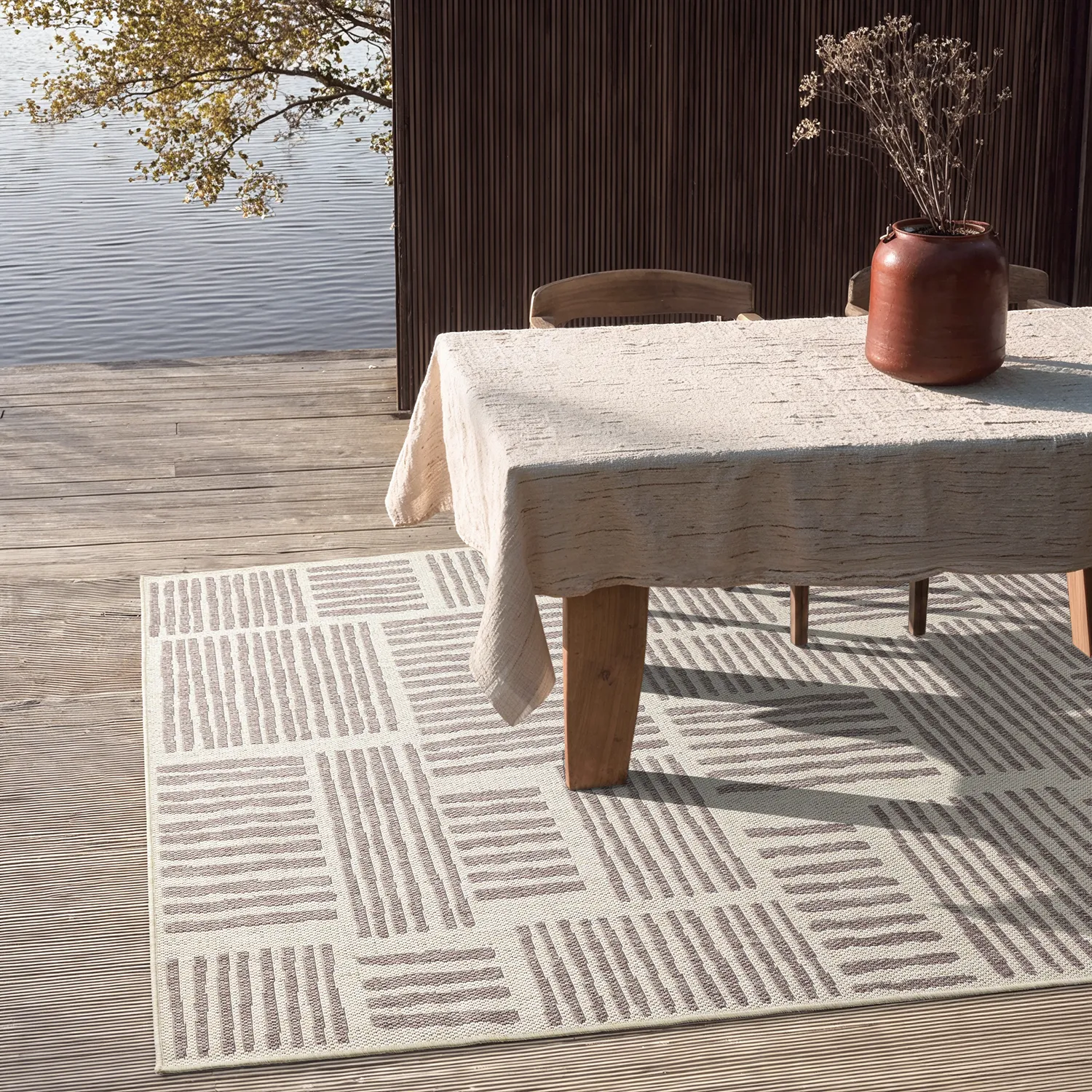 Tapis Intérieurs/Extérieurs - Cordoba (taupe)