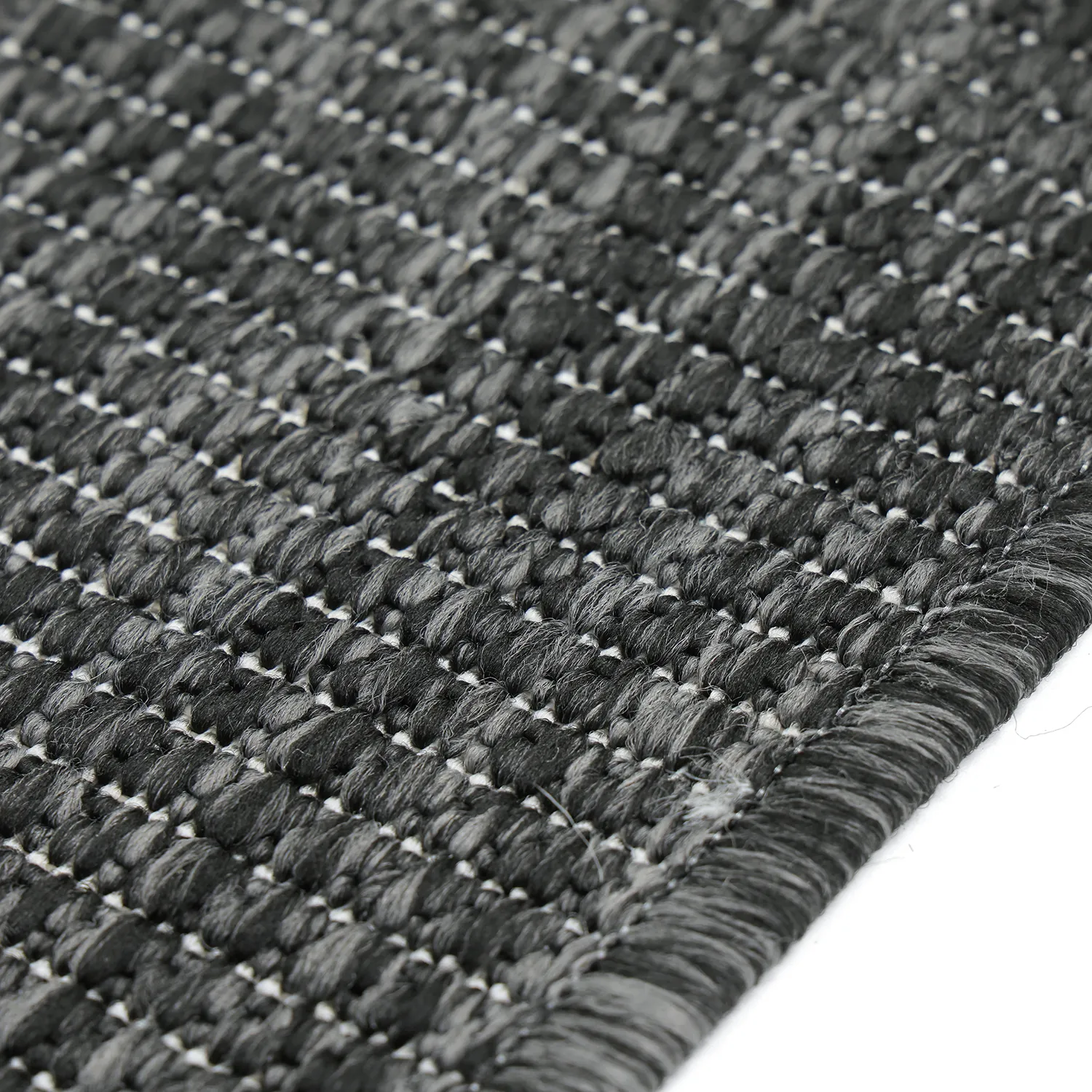 Tapis Intérieurs/Extérieurs - Ragusa (noir/crème)