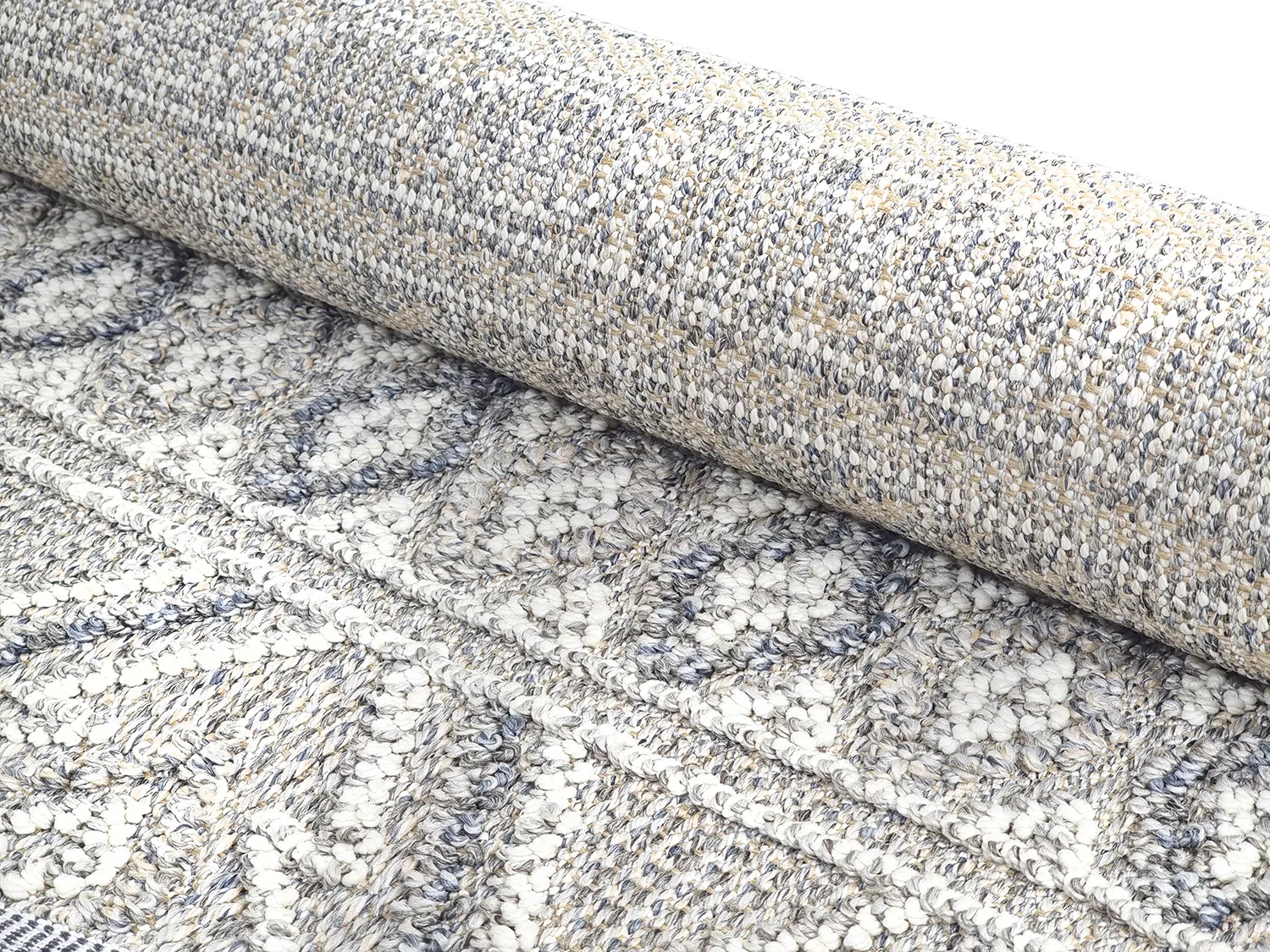 Tapis rond - Indoor/Outdoor Holland (gris)