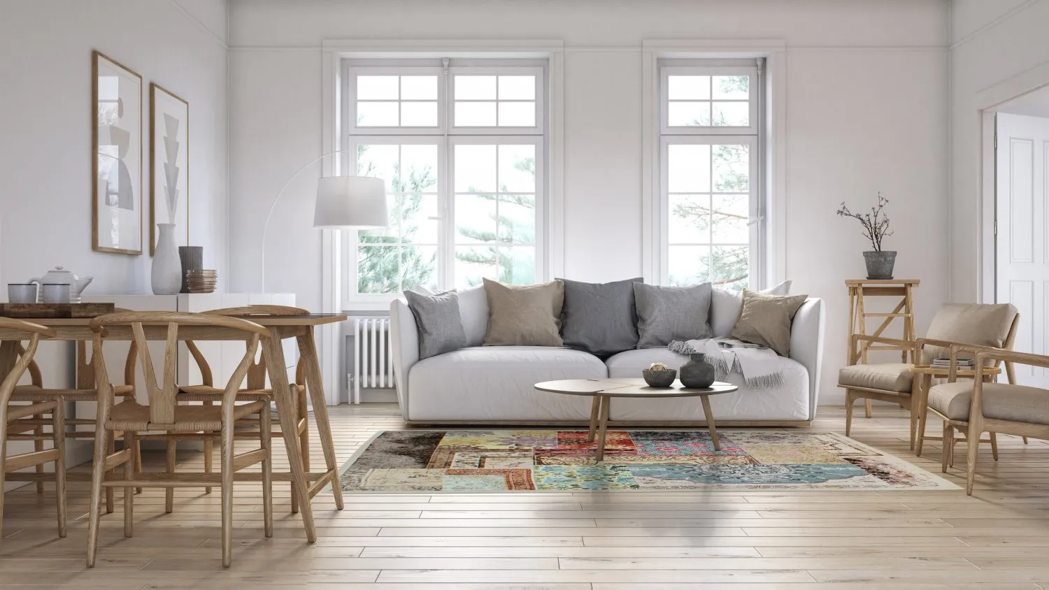 Tapis Wilton - Linosa (multicolore)