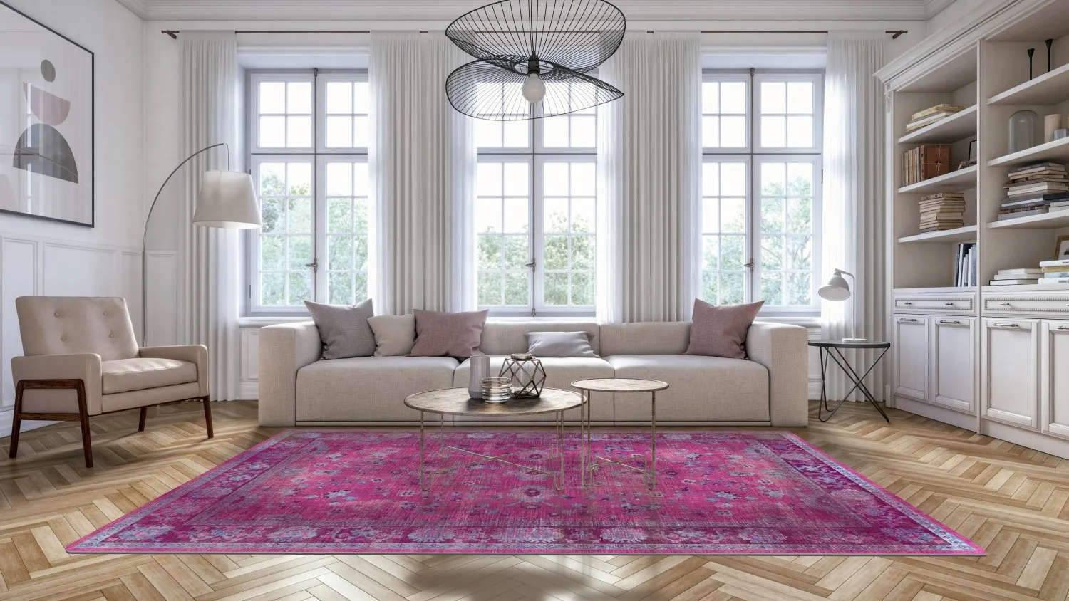Tapis Wilton - Gombalia (violet)