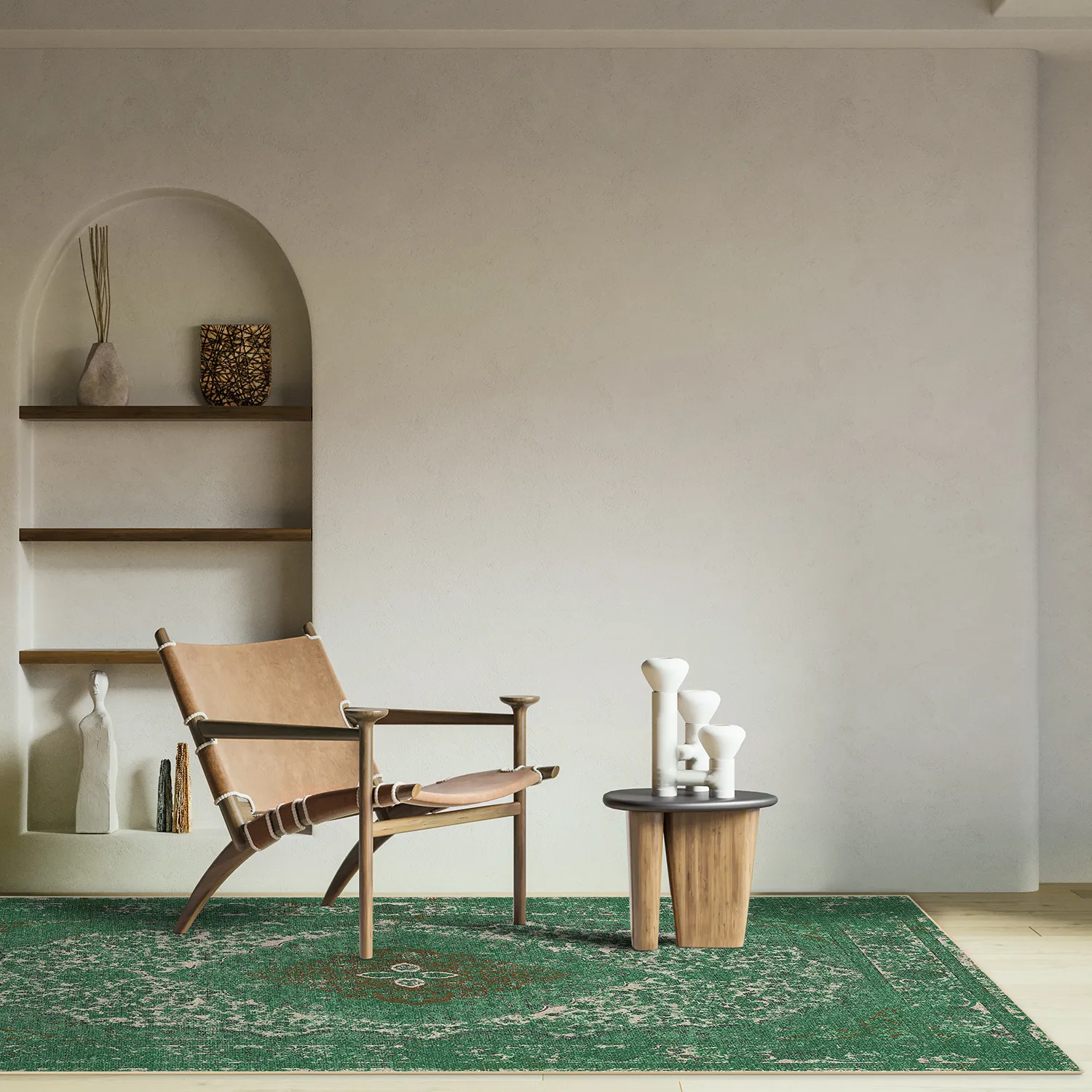 Tapis Wilton - Lainey (vert)