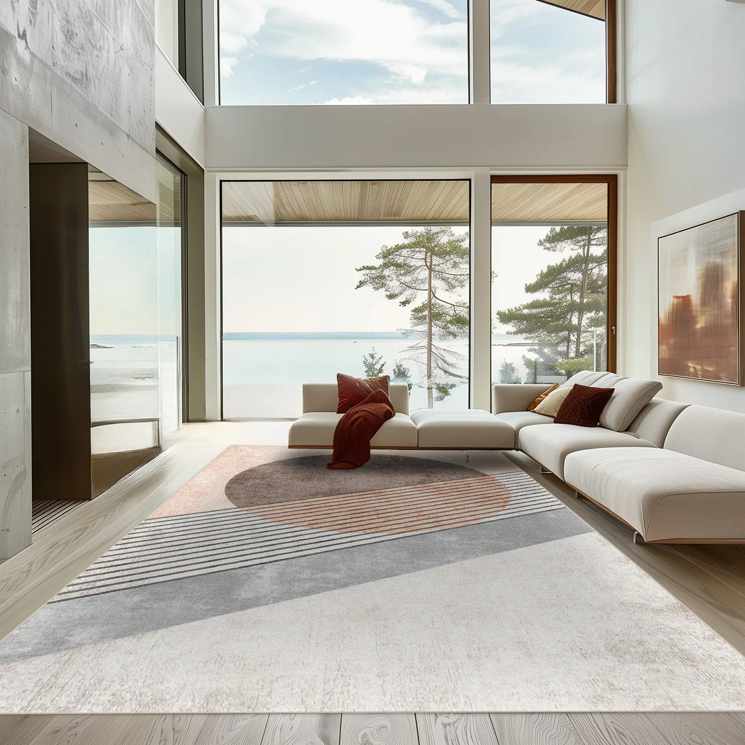Tapis Wilton - Piper (rose/multi)
